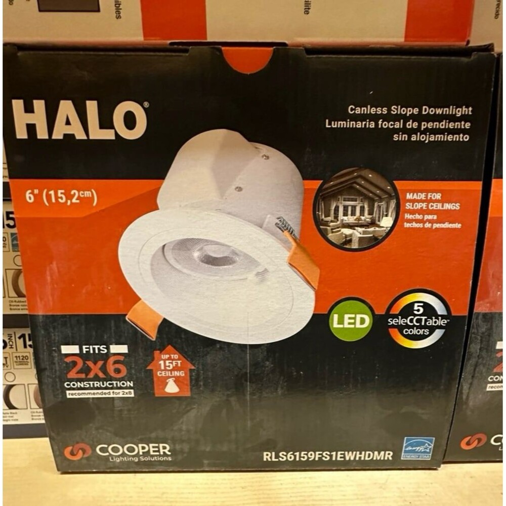 Halo 6 inch lighting